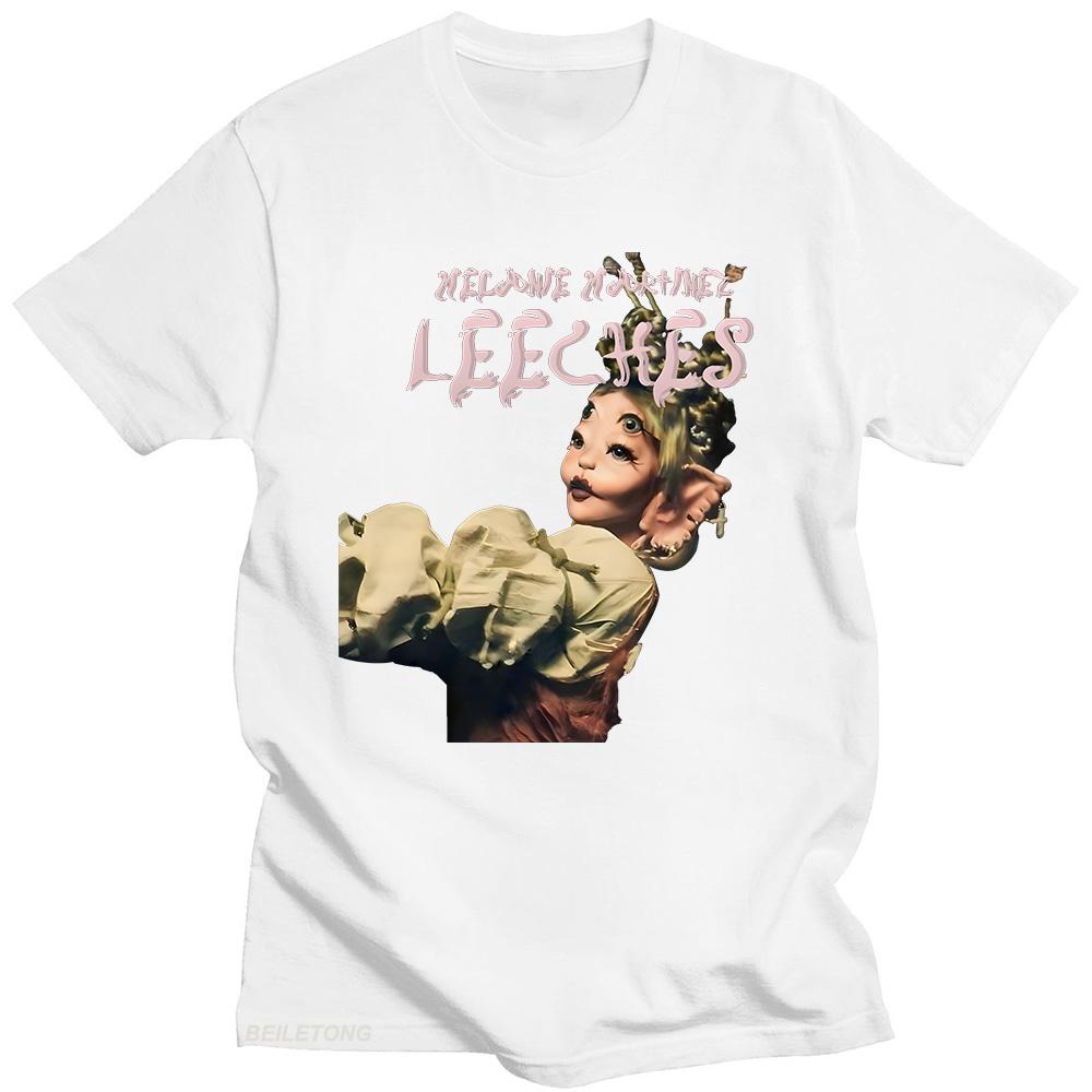 

Melanie Martinez Leeches 2026 Tee Funny Top Hip Hop Tshirt Unisex Comic Clothes Fashion Unisex Cotton Soft T-shirt Summer Casual M
