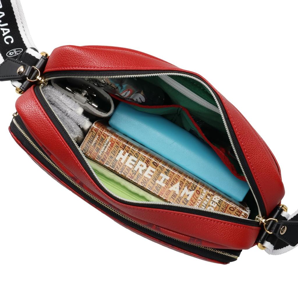 Castelbajac Sasha Shoulder Bag, Men's, 48181, Red