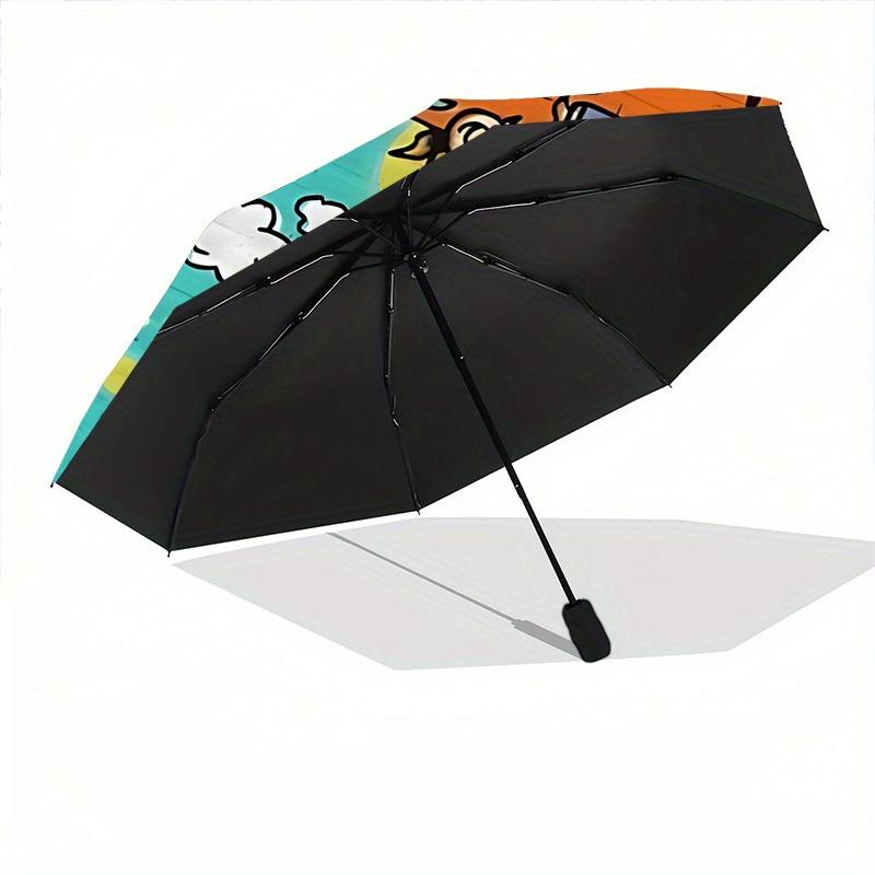 1pc Rugrats Automatic Opening/closing Umbrella, Foldable Sunshade, Perfect Gift for Friends, Durable Handle Y250812080