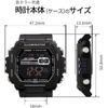 Casio Standard Digital Metal Face Men's Watch MWD-110HB-1BV Full Black Overseas Model