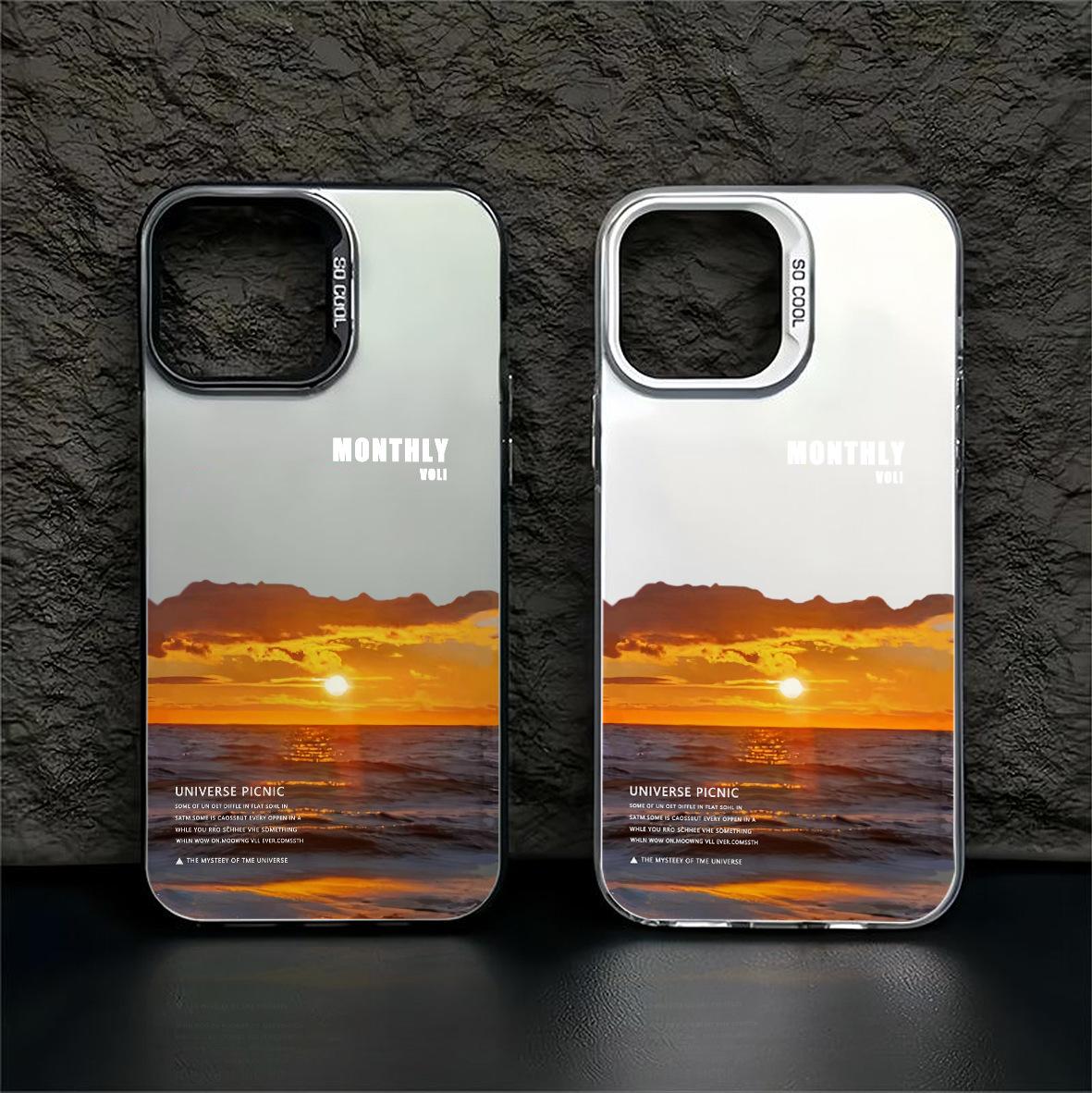 

Чохол Sunset iPhone 15 Pro для 14/13 laser 12, 11Xs Max/Plus, tide xr/x. 12 Mini