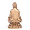 Resin Sakyamuni the Buddha Statue Founder of Buddhism Resin Sculpture Home Room Office Feng Shui Decoration Statues 4.12 In