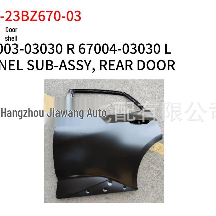 Toyota 2023 BZ3 Rear Door Shells - Right 67003-03030, Left 67004-03030