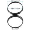 Uxcell Plastic 60.1mm To 64.1mm Car Hub Centric Rings Wheel Bore Center Spacer