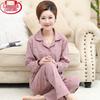 Langsha Women's Loose Long-Sleeve Pajama Set