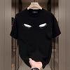 Trendy Brand Short-Sleeved Pure Cotton Men'S Printed T-Shirt Trendy Men'S And Women'S Versatile Round Neck T-Shirt Men'S