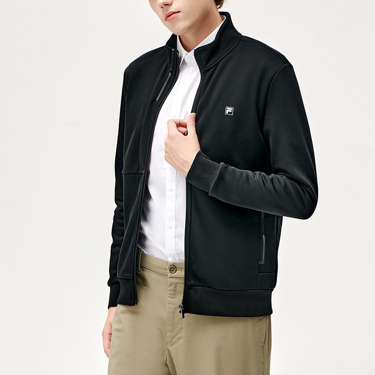 New FILA Jackets Men's Jet Black F11M147508F-BK