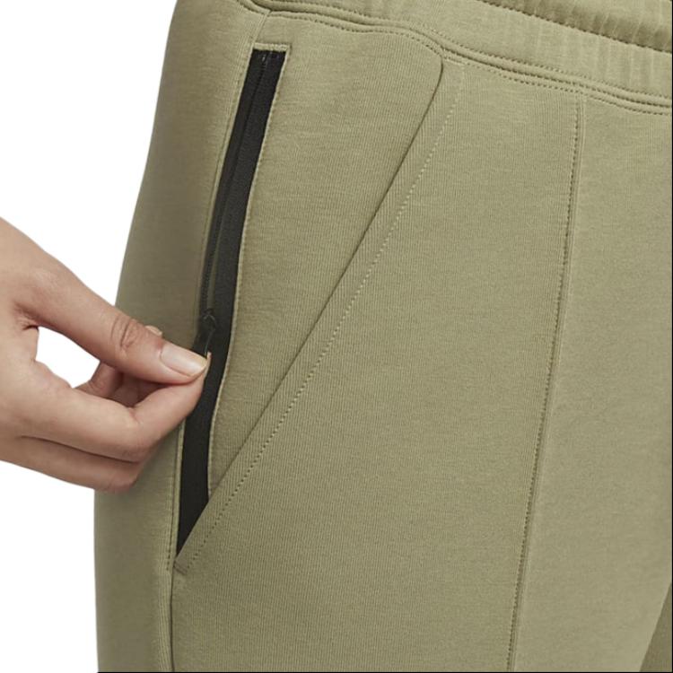 Nike Sportswear Tech Fleece Knitted Sweatpants Women's Olive Green FB8331-276