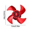 Long Lasting Quiet Fan Car Air Freshener Vent Clip Diffuser for Trucks Winter Christmas Birthdays Bedroom Office Living Room Spa