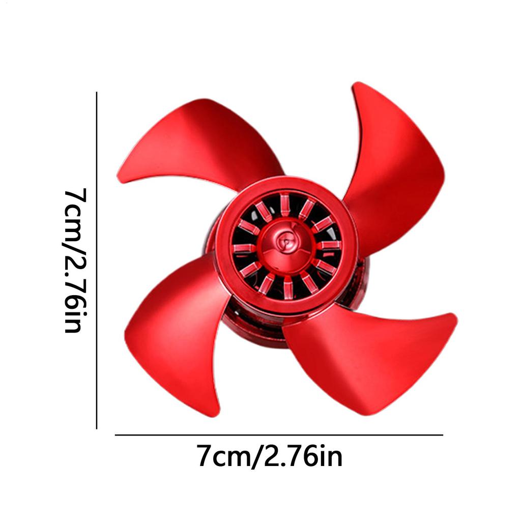 Long Lasting Quiet Fan Car Air Freshener Vent Clip Diffuser for Trucks Winter Christmas Birthdays Bedroom Office Living Room Spa