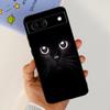 For Google Pixel 8A Case Pixel8 Pro Cute Cat Flower Painted Cover Silicone Phone Case For Google Pixel 8 Pro Pixel8A Soft Fundas