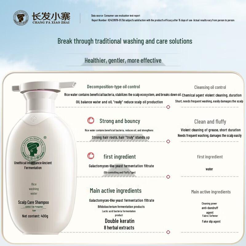 Changfa Xiaozhai Oil Control Anti-Dandruff Shampoo Set