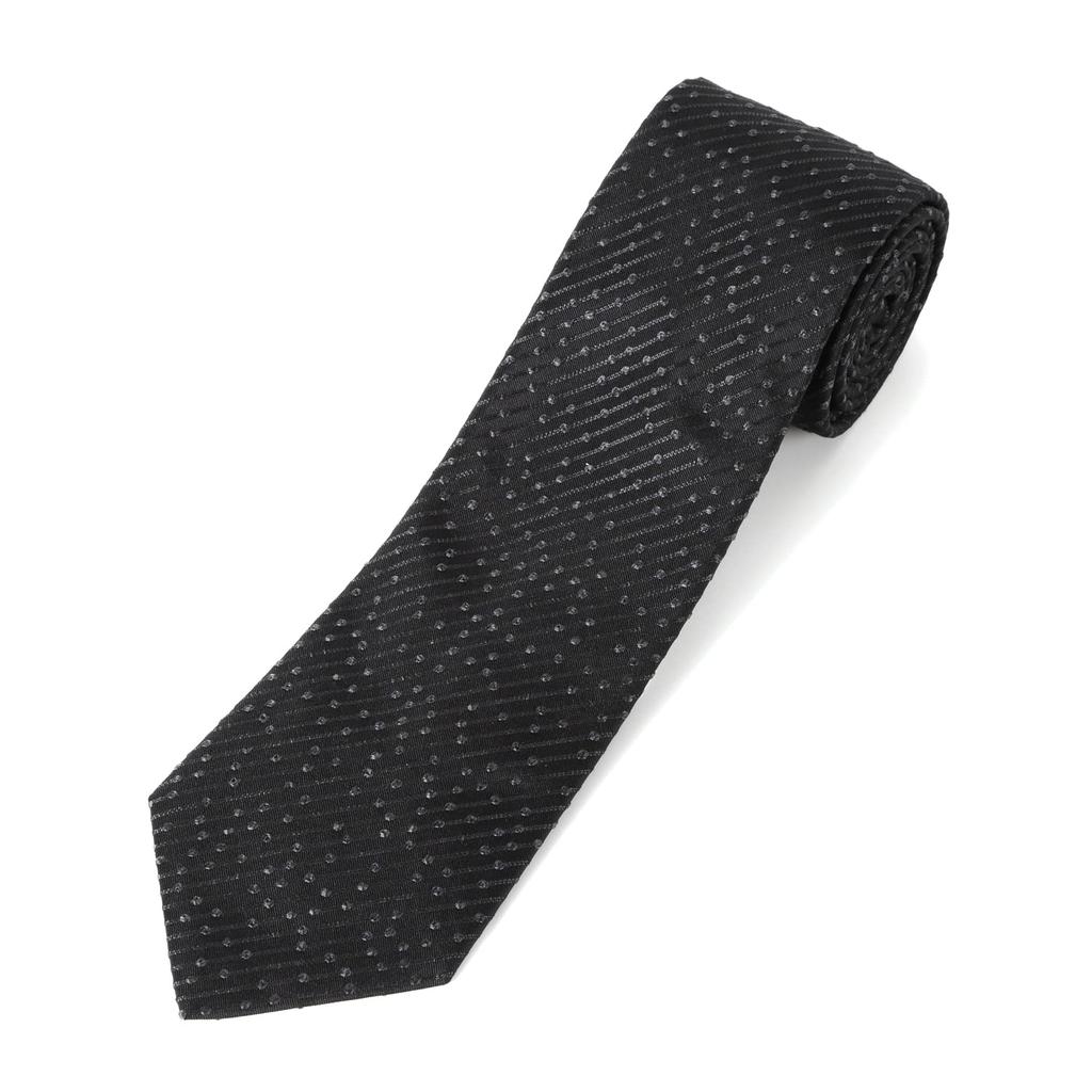 EMPORIO ARMANI Tie EA29 Black (EA29-2 9A30300020) [Used]