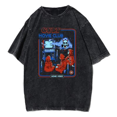 Kultfilm-Club T-Shirt Jahreszeiten T-Shirt Herren Damen Unisex Y2K T-Shirt Kleidung Oberteil Tee Baumwolle Waschen Retro Shirts
