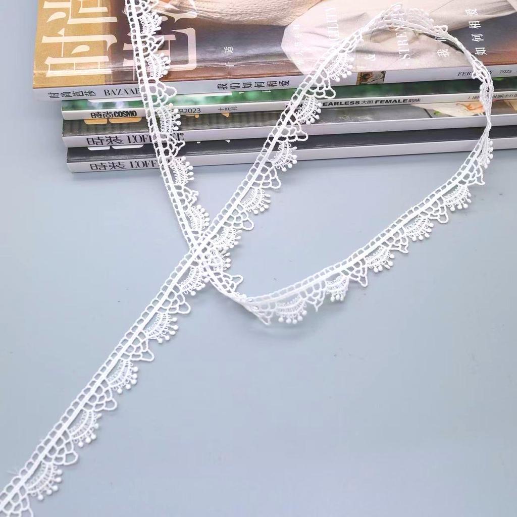 Unilateral Thin Line Milk Silk Water-Soluble Barcode, Milk Silk Embroidery Diy Accessories, Children'S Dress Lace