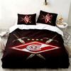 FC Spartak Moskau 3-teiliges Set Perfekt für das Schlafzimmer Bequemes Bettwäsche-Set enthält einen Bettbezug und zwei Kissenbezüge Ideales Geburtstags- oder Weihnachtsgeschenk