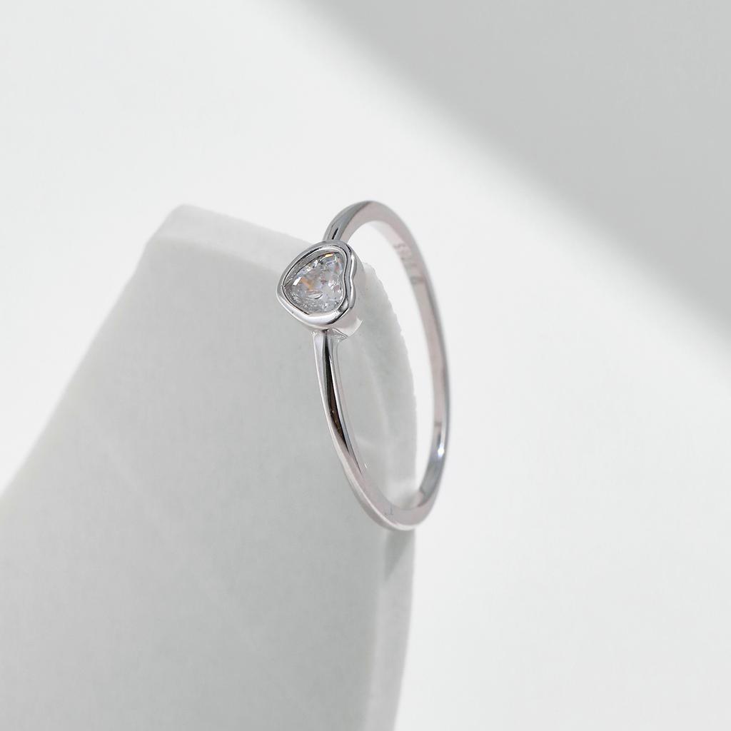Heart Shape Cut Moissanite Solitaire Wedding Ring For Women 925 Sterling Silver D Color Wedding Band Fine Jewelry