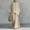 Elegant Womens Casual Suit Set With Polyester Fabric For Spring Summer Office Wear