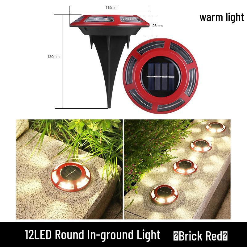 Dual-Use Solar LED Stainless Steel Path & Wall Garden Light