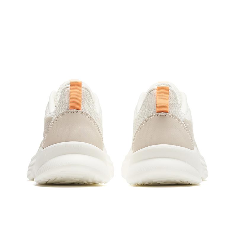 Anta Cushioning, Wear Resistant Low Top Casual Running Shoes Women's White Sneakers 922415522-4