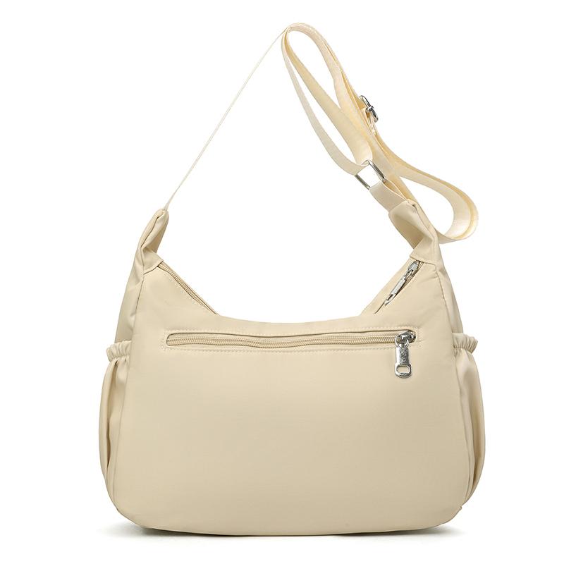 Casual Nylon Womens Shoulder Bag Fashion Simple College Style Crossbody Bag Large Capacity Designer Ladies Handbag Purse