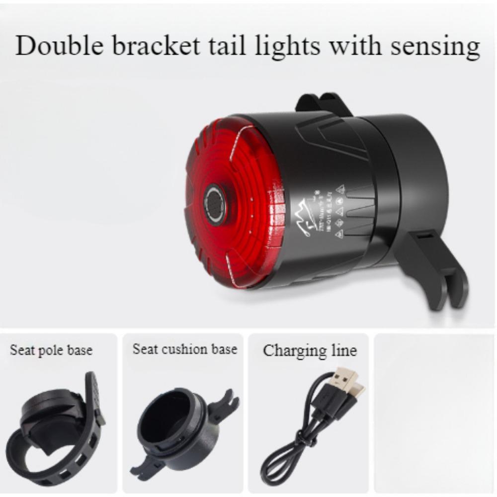 Smart Sensor Bicycle Front Light USB Rechargeable LED Bike Head Lamp MTB Bike Flashlight Bicycle Headlight Cycling Accessories
