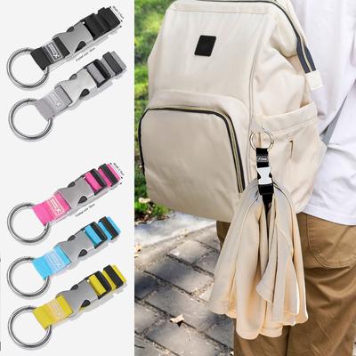 Reisegepäckgurt, tragbar, fest mit Entriegelungsschnalle, zusätzliche Tasche, Rucksackgurt, Gepäckgurt, Reversgurt, Jackenhalter