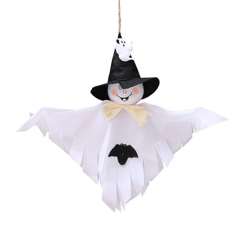 

Durable Halloween Ghost Witch Toy Hanging Decor For Garden White Ghost
