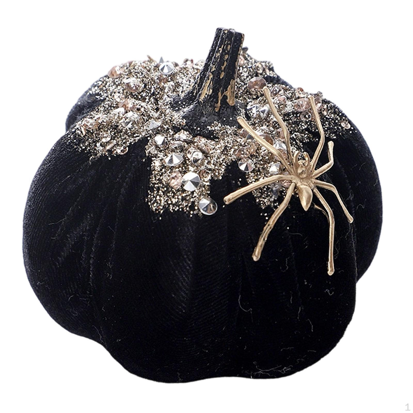 

Искусственная флокированная тыква, Домашний декор, Декоративная тема, Вечеринка, Офис, Тыквы для чёрный