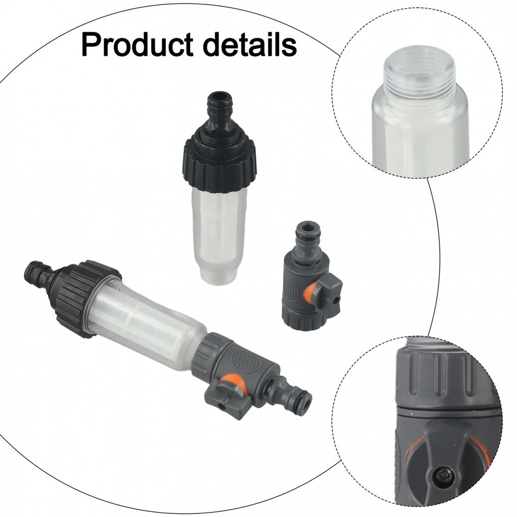 Komplette Wasserfilterlösung für Wohnmobile 2er-Pack Bonus-Schnelladapter