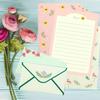 36 PCS Stationary Set with Envelopes,6 Different Style Cute Letter Writing Kit,24 Stationery Paper + 12 Envelopes