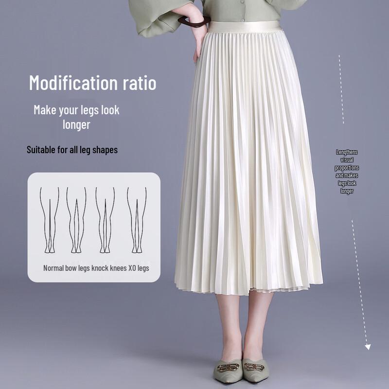 Sweet Reversible Pleated Mesh A-Line Skirt