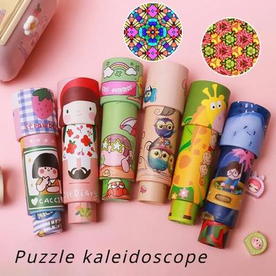 Çocuklar için Kaleydoskop Bulmaca Oyuncağı Anaokulu Kaleydoskopları Yeni Büyük Orta ve Küçük Boy Kaleydoskop oyuncakları çocuklar için