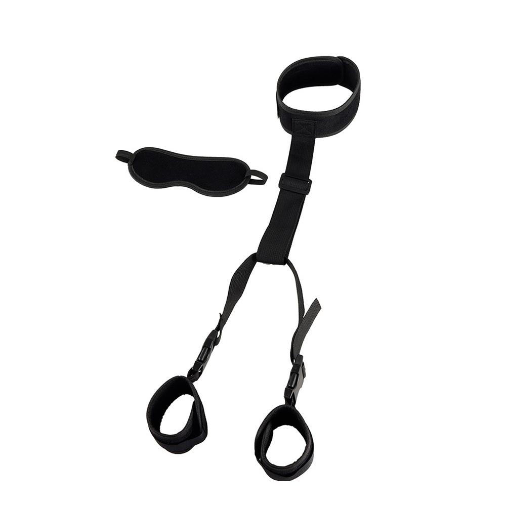 Erotic Sex Toys For Woman Couples Slave Neck Handcuffs Eyeshade BDSM Bondage Restraints Collar Fetish Adult Games