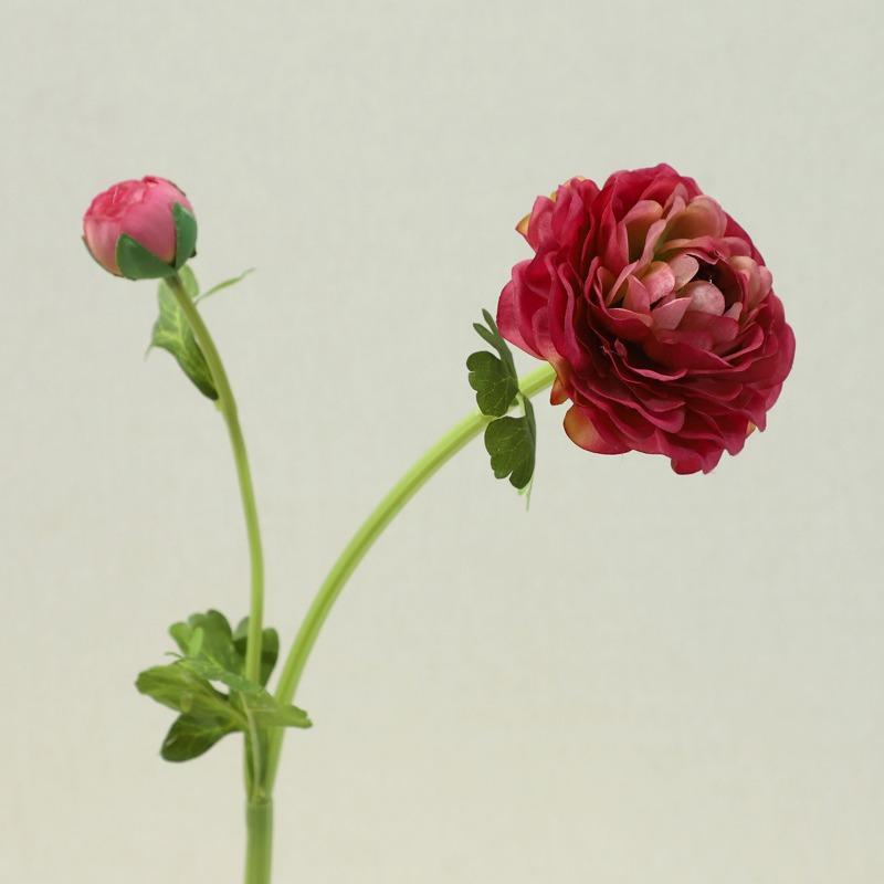 Lotus and Peony Artificial Flower Arrangements Flower Vases Living Room Decoration Artificial Flowers