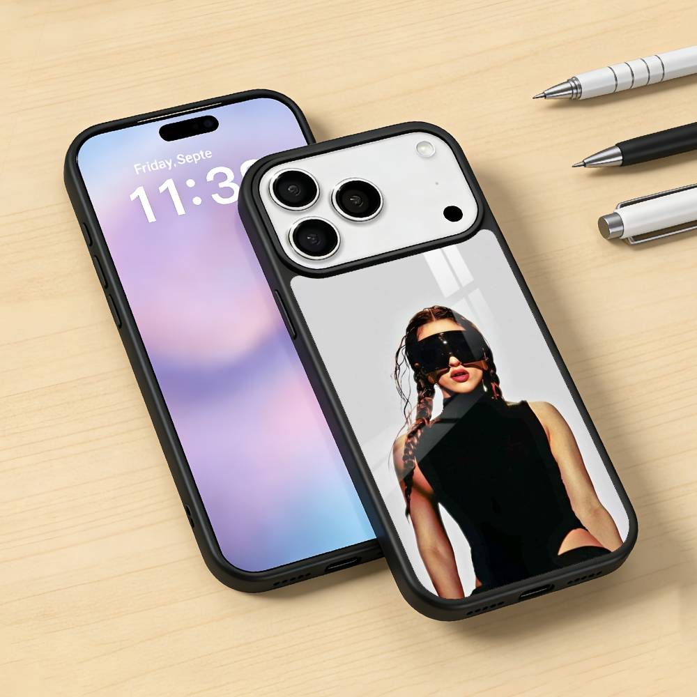 Singer R-Rosalia Spanish Phone Case For iPhone17,16,15,14,13,12,Pro,Max,Magnetic For Magsafe Wireless Charging