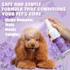 Lavender Pet Hair Detangling Spray Stain Removal Leave-In Conditioner Softens Knotty Fur For Cats And Dogs
