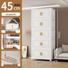 Foldable Children's Wardrobe: Plastic Organizer for Baby Clothes, Toys, Snacks