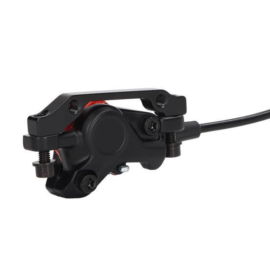2pcs Electric Bike Hydraulic Disc Brakes 4 Piston Front Rear Oil Pressure Disc Brake Set for Modification 