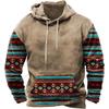 Western Ethnic Hoodie Sweatshirt Vintage Pattern 3d Print Hoodie Men Women Fashion Oversized Tracksuit Men Clothes Moletom Sport