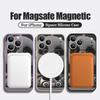 For iPhone 17 Pro Max Case Milk tea-drinking Panda Magnetic For Magsafe Silicone Cover For iPhone 16 Pro Max Funda iPhone 15 14 13 12 11 16E Air