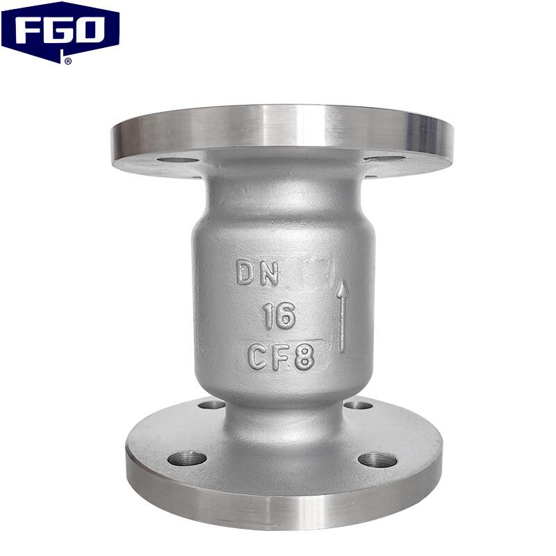 FGO 304 Stainless Steel Vertical Check Valve