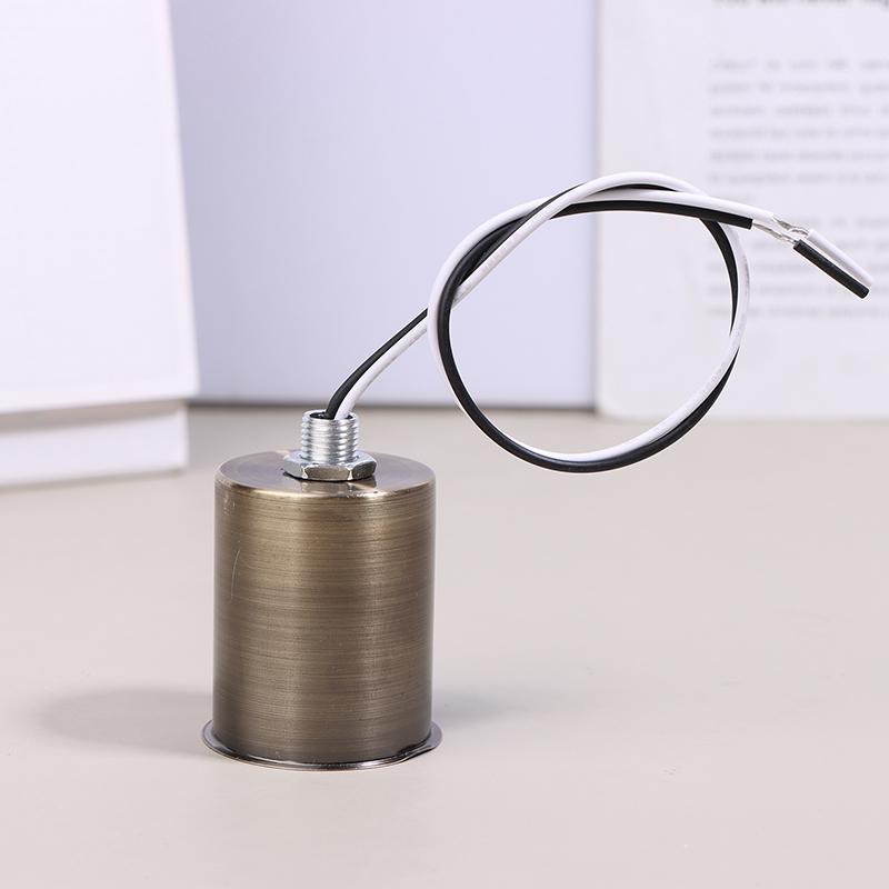E27 Ceramic Screw Light Base Light Socket Round Led Filament Lamp Holder Indoor Led Lamp Part Easy To Install For Led Light
