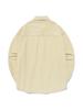COVERNAT WOMAN Corduroy Shirt Ivory
