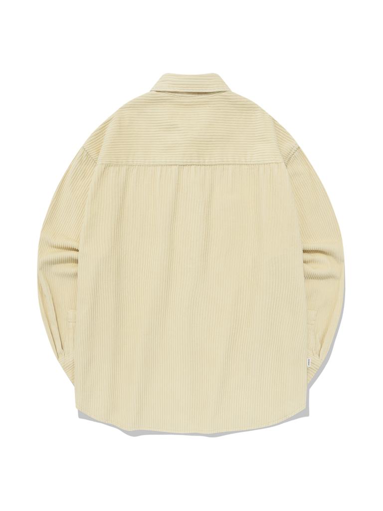COVERNAT WOMAN Corduroy Shirt Ivory