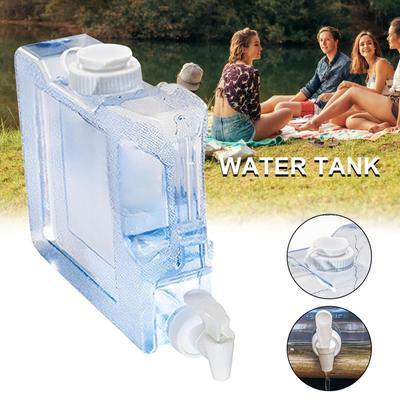 3L Outdoor Camping Wassertank Große Kapazität Tragbarer Wasserbehälter mit Wasserhahn Kein Auslaufen Wassereimer für Camping Picknick