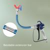 Adjustable Airless Paint Sprayer Extension High Quality Bendable Sprayer Extension Poles For Airless Sprayer Guns