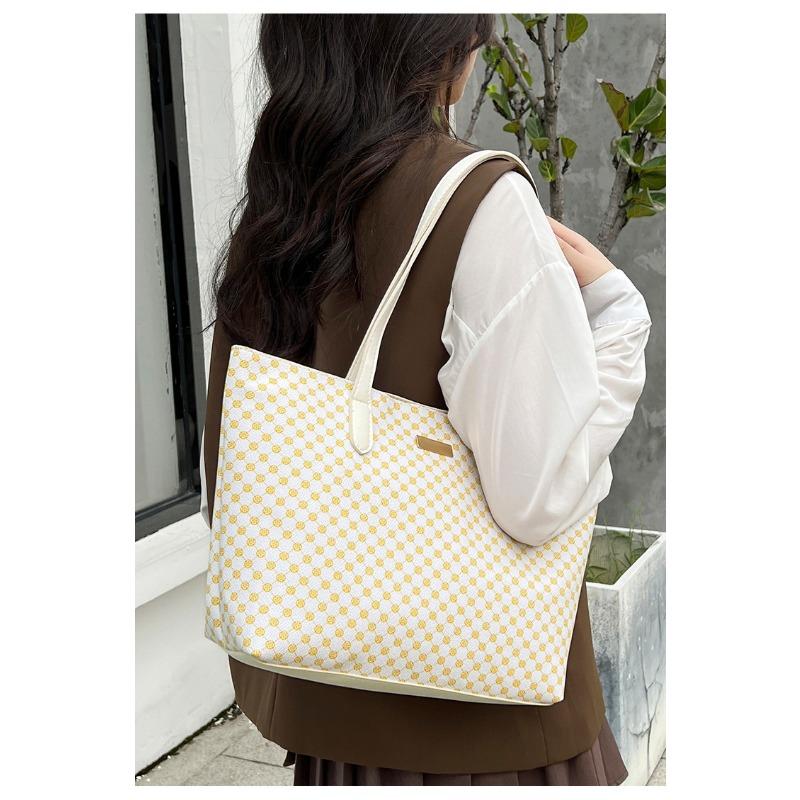 Printed Tote Bag Women's Bag Casual Mommy Bag Korean Version Large Capacity Shoulder Bag Casually