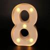 Buchstaben Lampe Leuchtendes Alphabet LED Lichter Dekoration Nachtlicht für Zuhause Hochzeit Geburtstag Weihnachten Party Dekoration