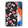 Phone Case For iPhone 17 Cases iPhone Air 16 15 12 13 14 Pro Max 7 8 Plus 16Pro iPhone11 Soft Cover Cute Pink Heart Bow